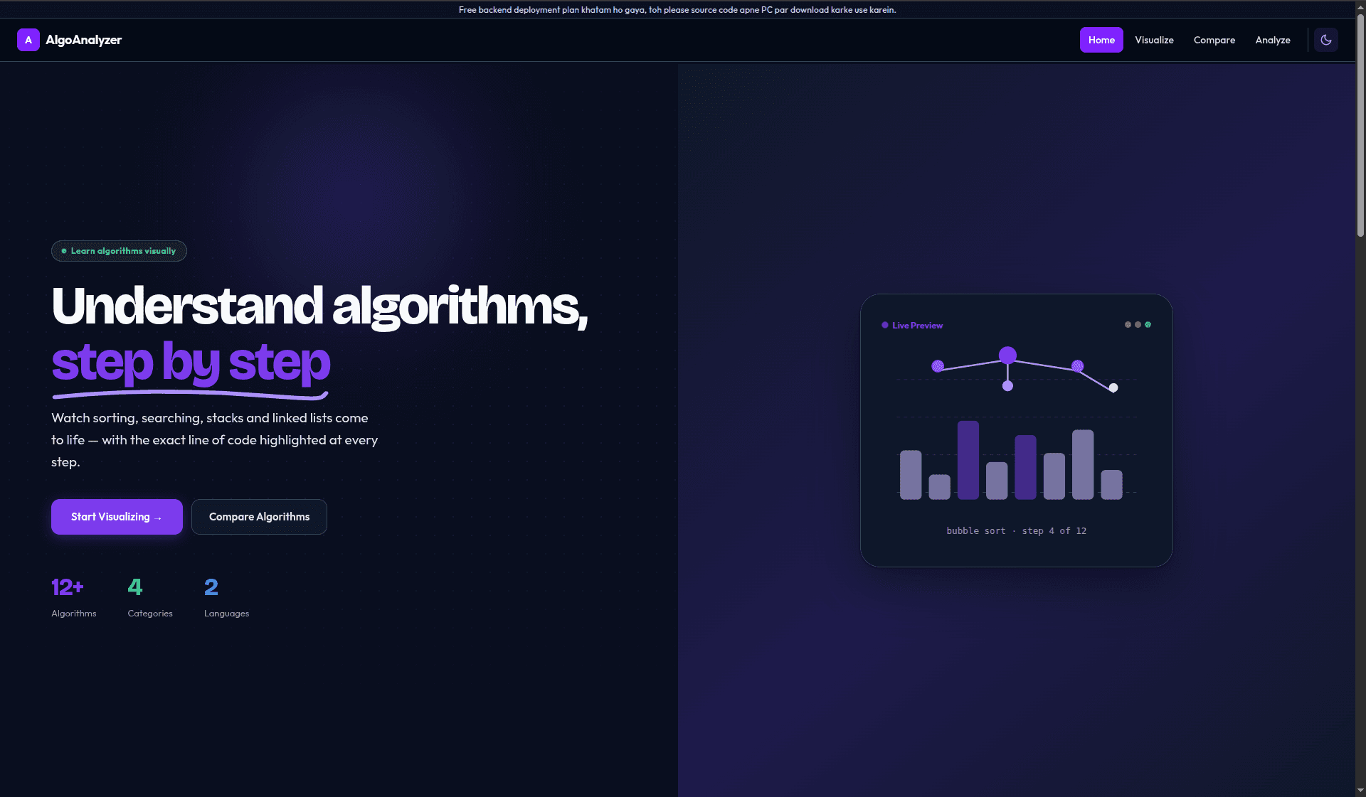 AlgoAnalyzer
