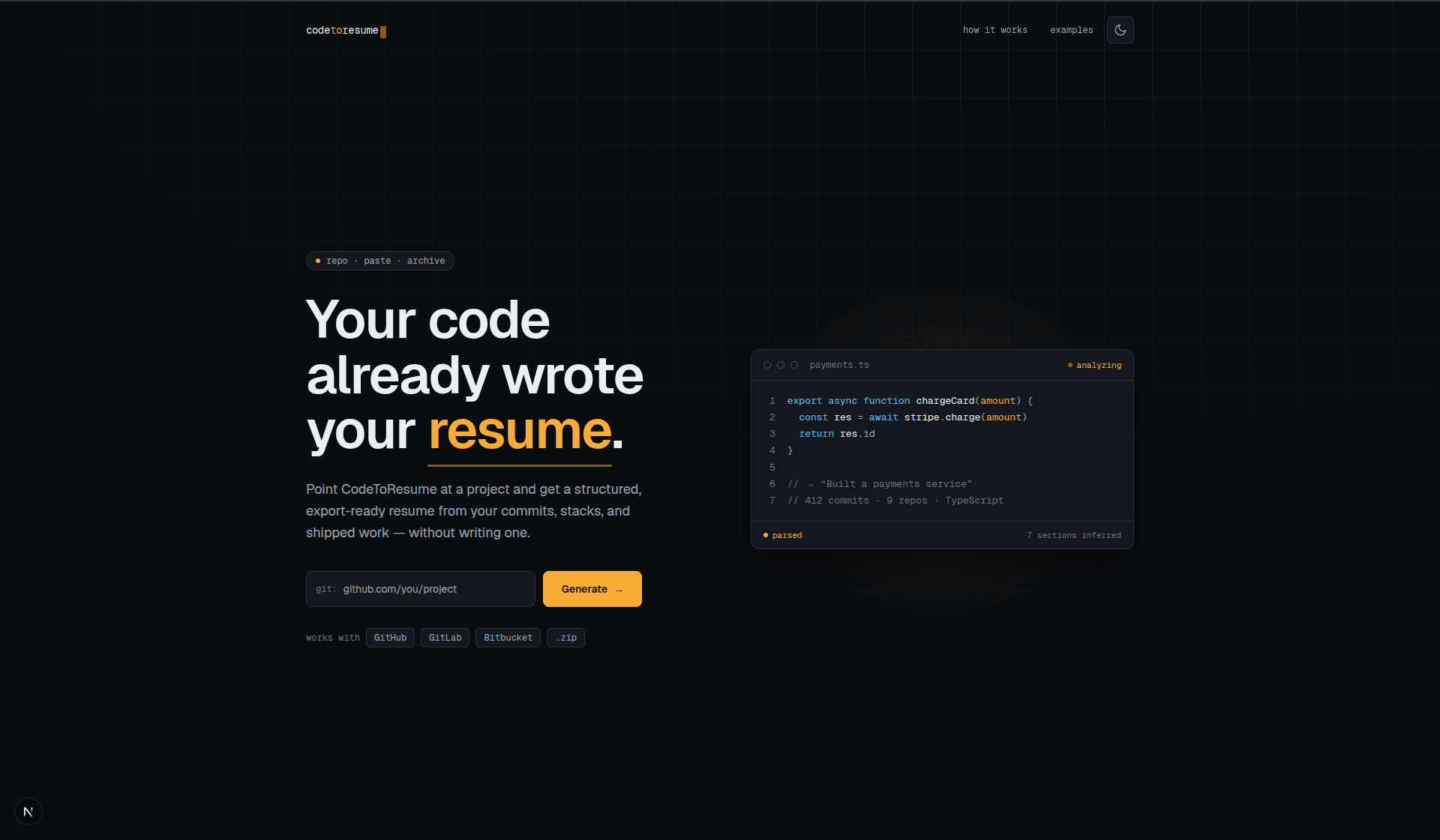CodeToResume