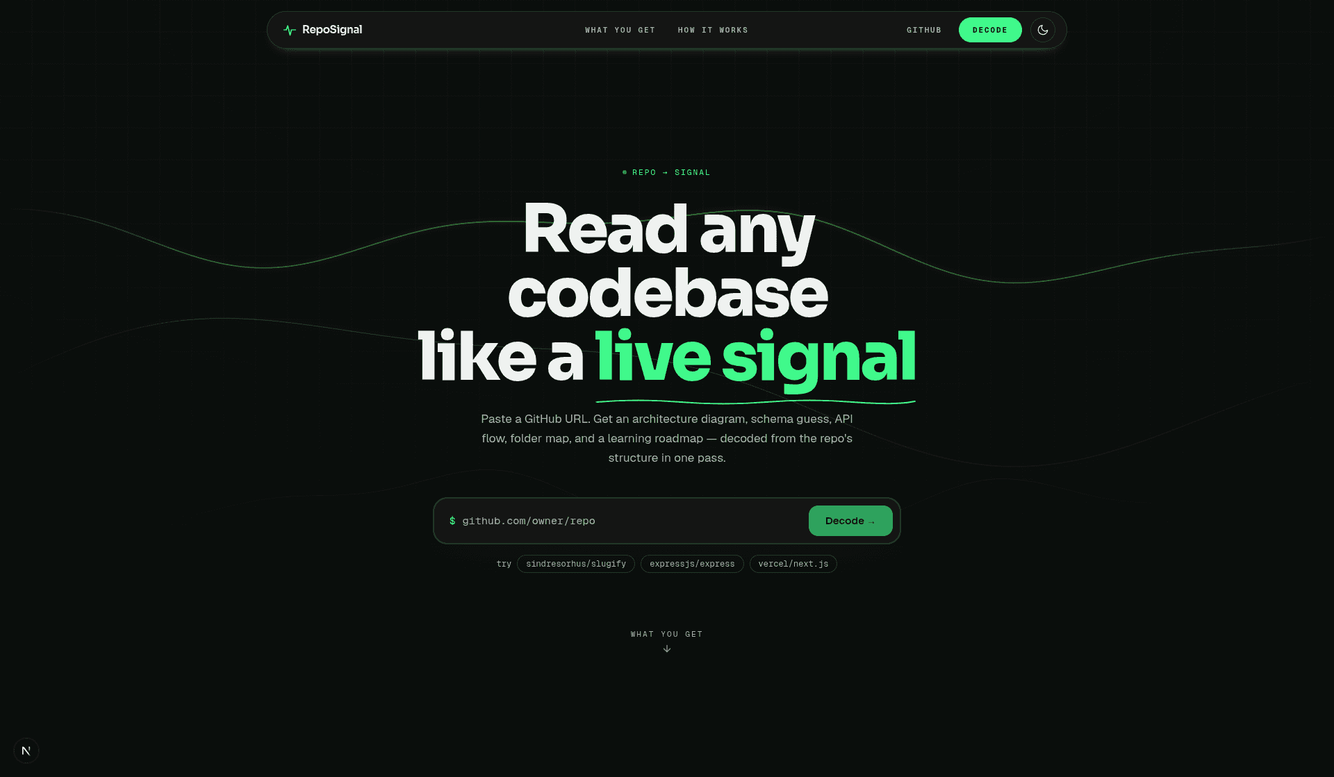 RepoSignal