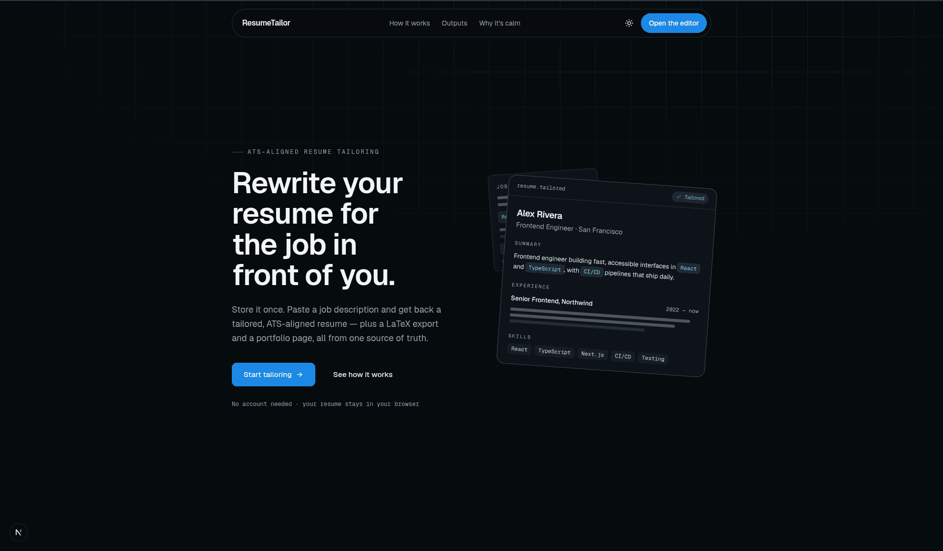 ResumeTailor